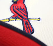 Load image into Gallery viewer, "KIDS" ST.LOUIS CARDINALS (0FF-WHITE) (2006 WORLDSERIES) NEW ERA 59FIFTY FITTED (RED UNDER VISOR)