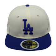Load image into Gallery viewer, "KIDS" LOS ANGELES DODGERS (0FF-WHITE) (1988 WORLDSERIES) NEW ERA 59FIFTY FITTED (RED UNDER VISOR)