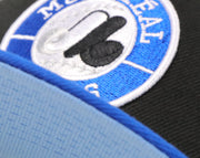 Load image into Gallery viewer, MONTREAL EXPOS (OLYMPIC STADIUM) NEW ERA 59FIFTY FITTED(SKY BLUE UNDER VISOR)