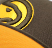 Load image into Gallery viewer, ATLANTA HAWKS "NBA 75TH" NEW ERA 59FIFTY FITTED (GOLD UNDER VISOR)