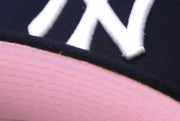 Load image into Gallery viewer, KIDS - NEW YORK YANKEES "1996 WORLDSERIES" NEW ERA 59FIFTY FITTED (PINK BOTTOM)