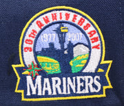 Load image into Gallery viewer, "KIDS" SEATTLE MARINERS (30TH ANNIVERSARY) NEW ERA 59FIFTY FITTED (GREEN UNDER VISOR)