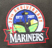 Load image into Gallery viewer, SEATTLE MARINERS (BROWN/LIME) (30TH ANNIVERSARY) NEW ERA 59FIFTY FITTED (LIME UNDER VISOR)