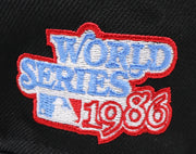 Load image into Gallery viewer, NEW YORK METS (BLACK) (1986 WORLD SERIES) NEW ERA 59FIFTY FITTED (GREEN UNDER VISOR)