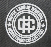 Load image into Gallery viewer, COLORADO SPRINGS MILLIONAIRES (BLACK) NEW ERA 59FIFTY FITTED (GLOW IN THE DARK LOGO)