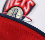 Load image into Gallery viewer, BROOKLYN NETS NEW ERA 59FIFTY FITTED (RED UNDER VISOR)