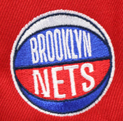 Load image into Gallery viewer, BROOKLYN NETS NEW ERA 59FIFTY FITTED (RED UNDER VISOR)