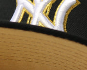 Load image into Gallery viewer, NEW YORK YANKEES (BLACK) (27X CHAMPS) "EMPIRE STATE" NEW ERA 59FIFTY FITTED (GOLD UNDER VISOR)