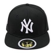 Load image into Gallery viewer, "KIDS" - NEW YORK YANKEES (BLACK) "1996 WORLDSERIES" NEW ERA 59FIFTY FITTED (RED UNDER VISOR)