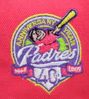 Load image into Gallery viewer, SAN DIEGO PADRES (40TH ANN) NEW ERA 59FIFTY (PURPLE UNDER VISOR)