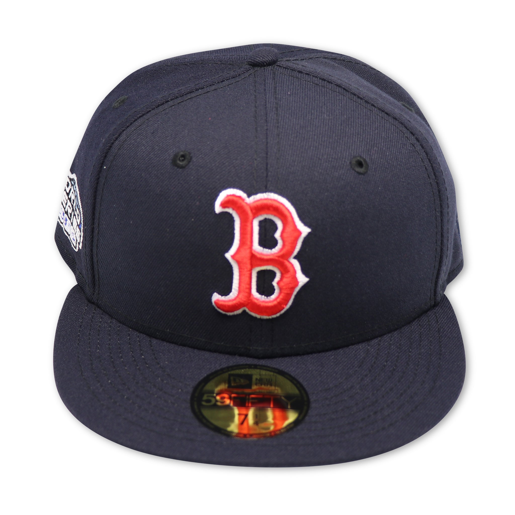 BOSTON REDSOX "2004 WS X 1999 ASG" NEW ERA 59FIFTY FITTED (SKY BLUE UNDER VISOR)