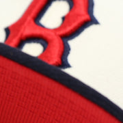 Load image into Gallery viewer, "KIDS" BOSTON REDSOX (OFF-WHITE) (2004 WORLDSERIES) NEW ERA 59FIFTY FITTED (RED UNDER VISOR)
