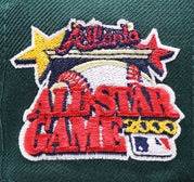 Load image into Gallery viewer, ATLANTA BRAVES (GREEN) (2000 ALLSTARGAME) NEW ERA 59FIFTY FITTED (RED UNDER VISOR)