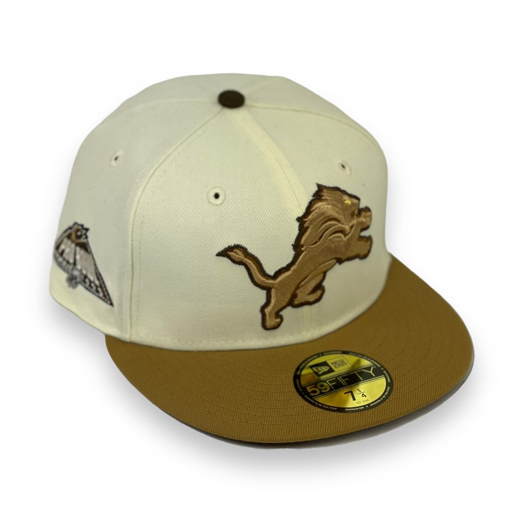 DETROIT LIONS (1995 PRO BOWL) NEW ERA 59FIFTY FITTED (BROWN UNDER VISOR)