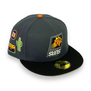 Load image into Gallery viewer, PHOENIX SUNS NEW ERA 59FIFTY FITTED (OFF-WHITE UNDER VISOR)