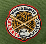 Load image into Gallery viewer, NEW YORK YANKEES (R-GREEN) (1938 WORLDSERIES) NEW ERA 59FIFTY FITTED (RED UNDER VISOR)