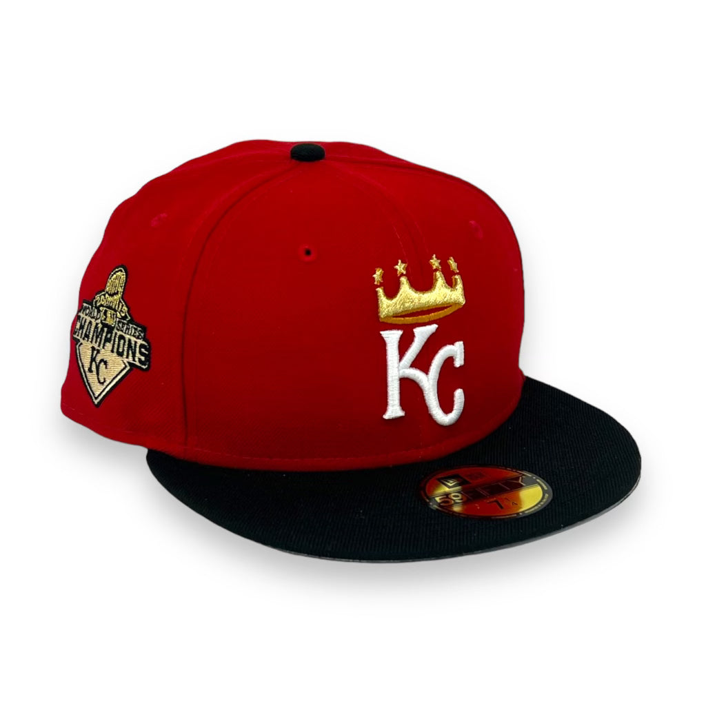 KANSAS CITY ROYALS (RED) (2015 WS CHAMPIONS) NEW ERA 59FIFTY FITTED