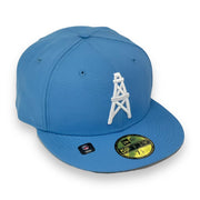 Load image into Gallery viewer, HOUSTON OILERS NEW ERA 59FIFTY FITTED (AIR JORDAN RETRO 1 FEARLESS)