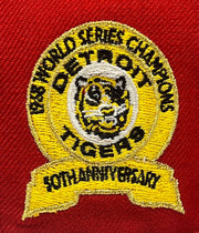 Load image into Gallery viewer, DETROIT TIGERS (50TH ANNIVERSARY) NEW ERA 59FIFTY FITTED (GOLD UNDER VISOR) (S)