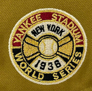 Load image into Gallery viewer, NEW YORK YANKEES (OLD GOLD) (1936 WORLD SERIES) NEW ERA 59FIFTY FITTED (RED UNDER VISOR)