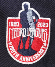 Load image into Gallery viewer, NEW YORK BLACK YANKEES "100TH ANN" NEW ERA 59FIFTY FITTED (GREEN UNDER VISOR)