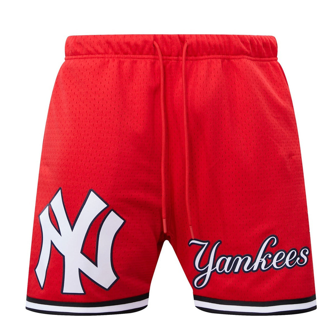 PRO STANDARD NEW YORK YANKEES (RED) CLASSIC RETRO MESH SHORTS