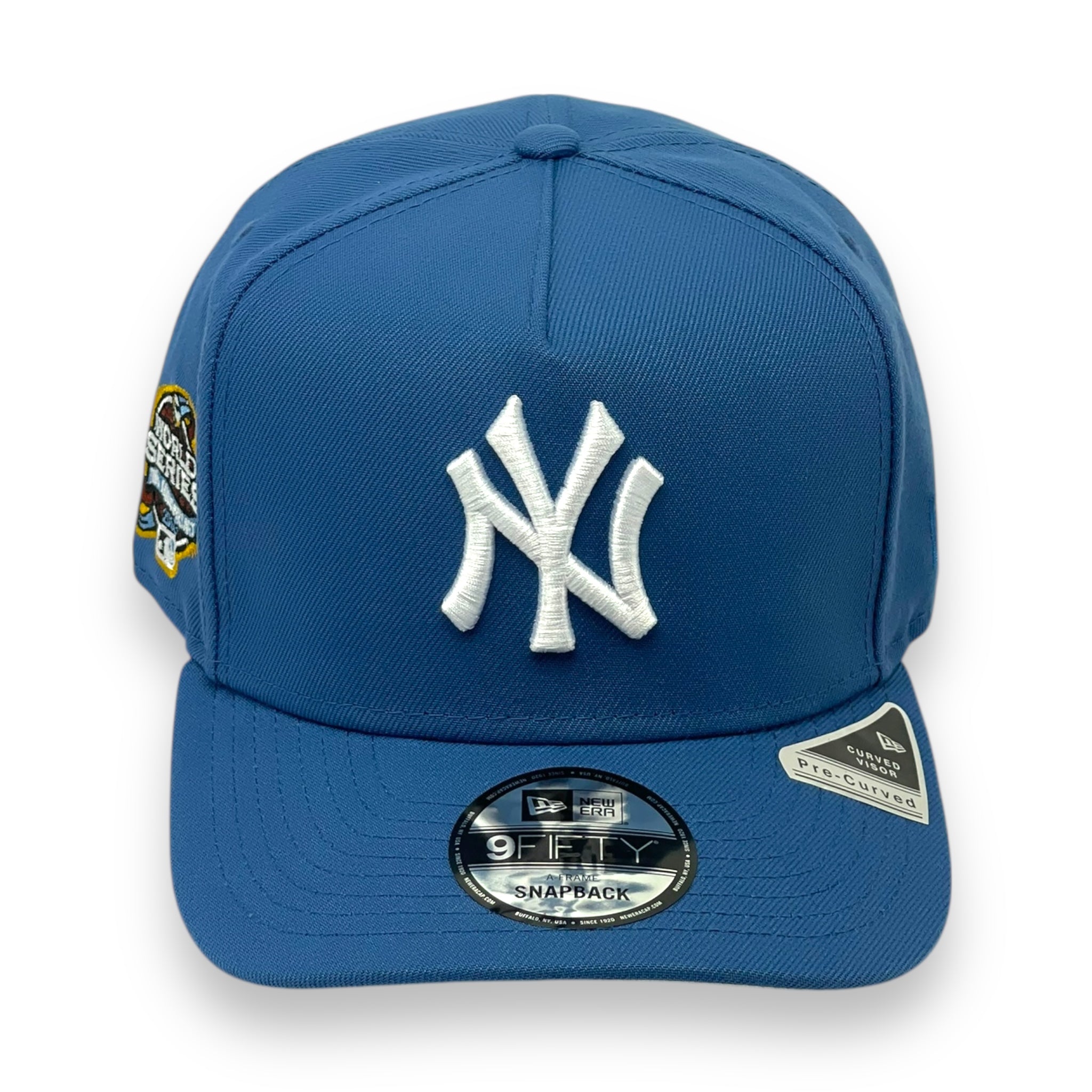 NEW YORK YANKEES (INDIGO) (2003 WORLD SERIES) "9FIFTY AFRAME" NEW ERA SNAPBACK