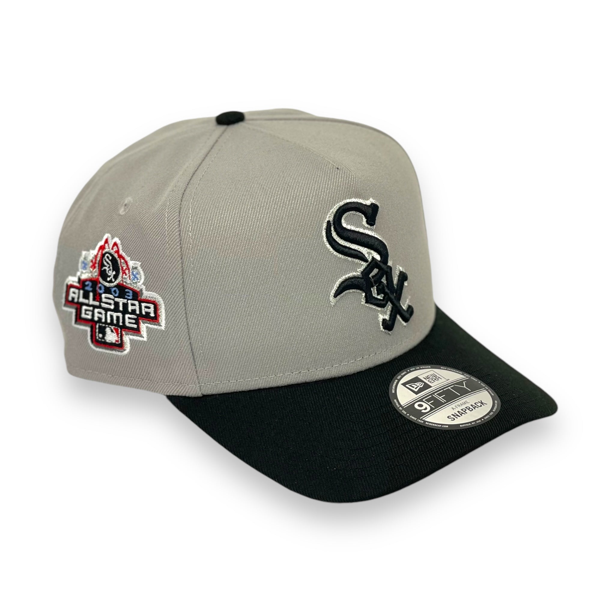 CHICAGO WHITESOX (GREY) (2003 ASG) "9FIFTY AFRAME" NEW ERA SNAPBACK