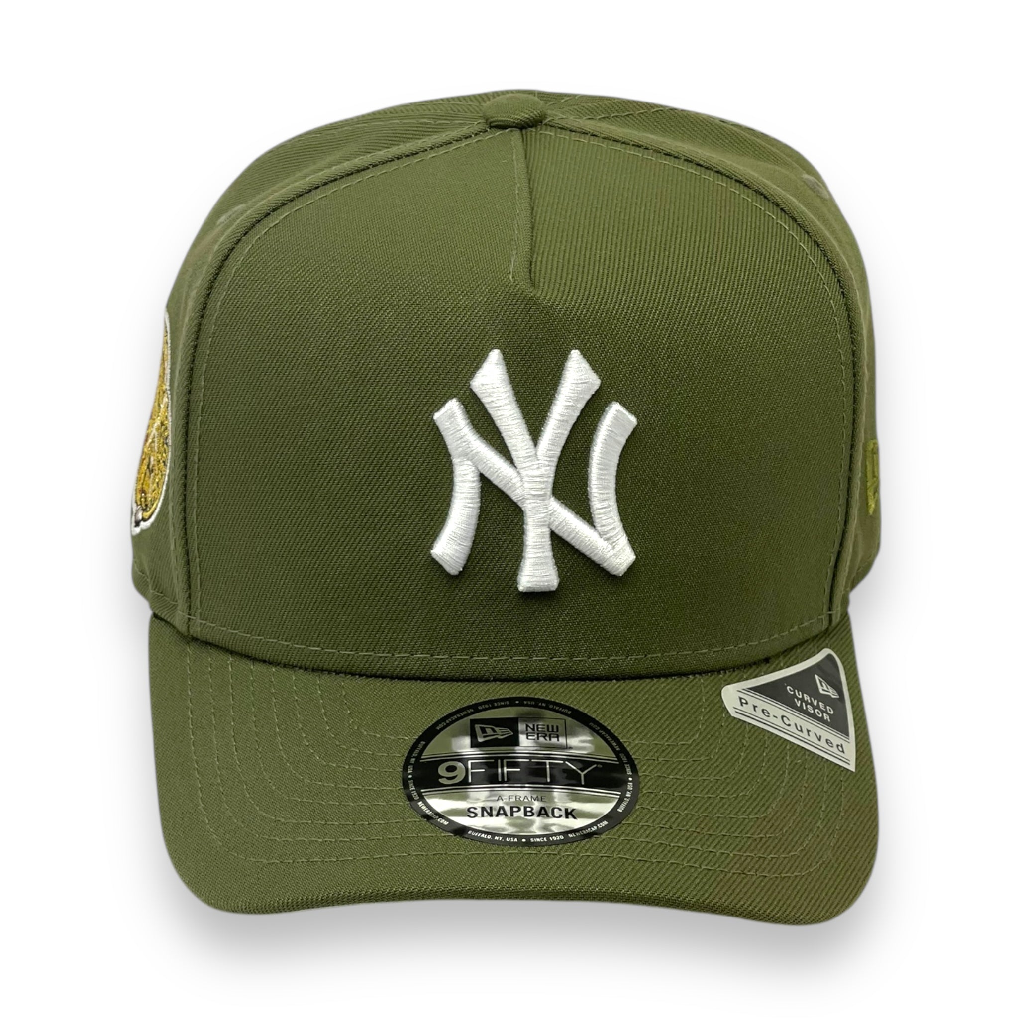 NEW YORK YANKEES (OLIVE) (1938 WORLD SERIES) "9FIFTY AFRAME" NEW ERA SNAPBACK