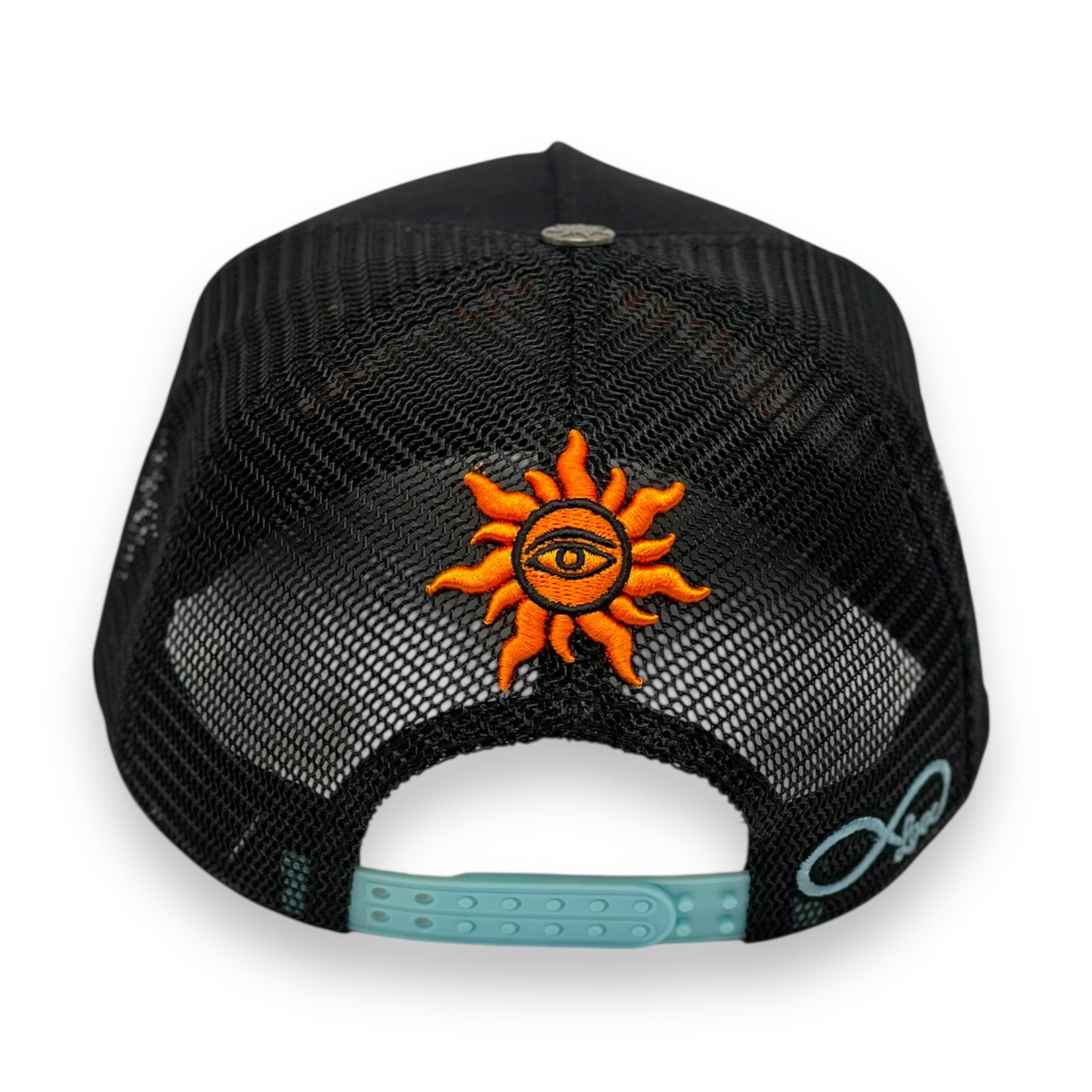 GODSPEED GODSEED FOREVER (BLACK/SKY) TRUCKER SNAPBACK