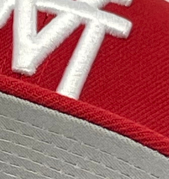 LOS ANGELES DODGERS (RED)"40TH ANN"(UPSIDE DOWN LOGO) NEWERA 59FIFTY FITTED