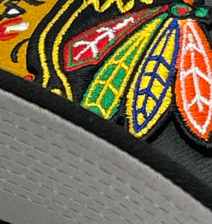 CHICAGO BLACKHAWKS (DK-GREY) (EASTERN CONF) NEW ERA 59FIFTY FITTED