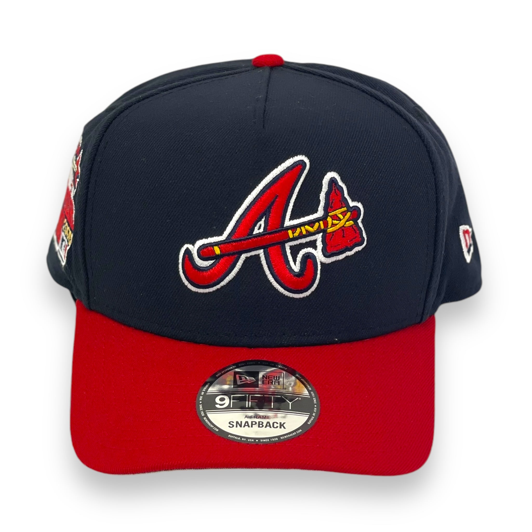 ATLANTA BRAVES (NAVY/RED) (2000 ASG) "9FIFTY AFRAME" NEW ERA SNAPBACK
