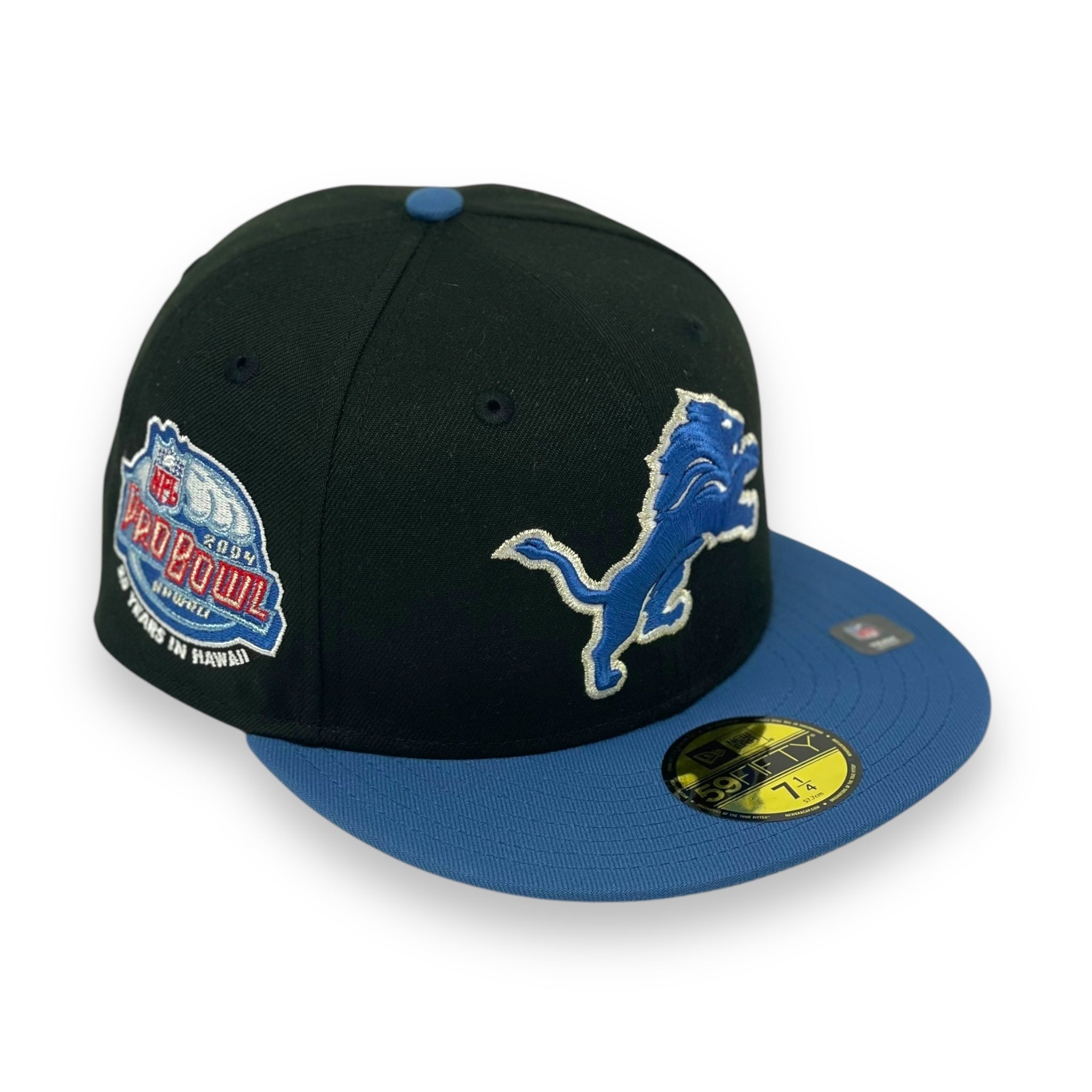 DETROIT LIONS (BLACK/INDIGO) (2004 PRO BOWL) NEW ERA 59FIFTY FITTED