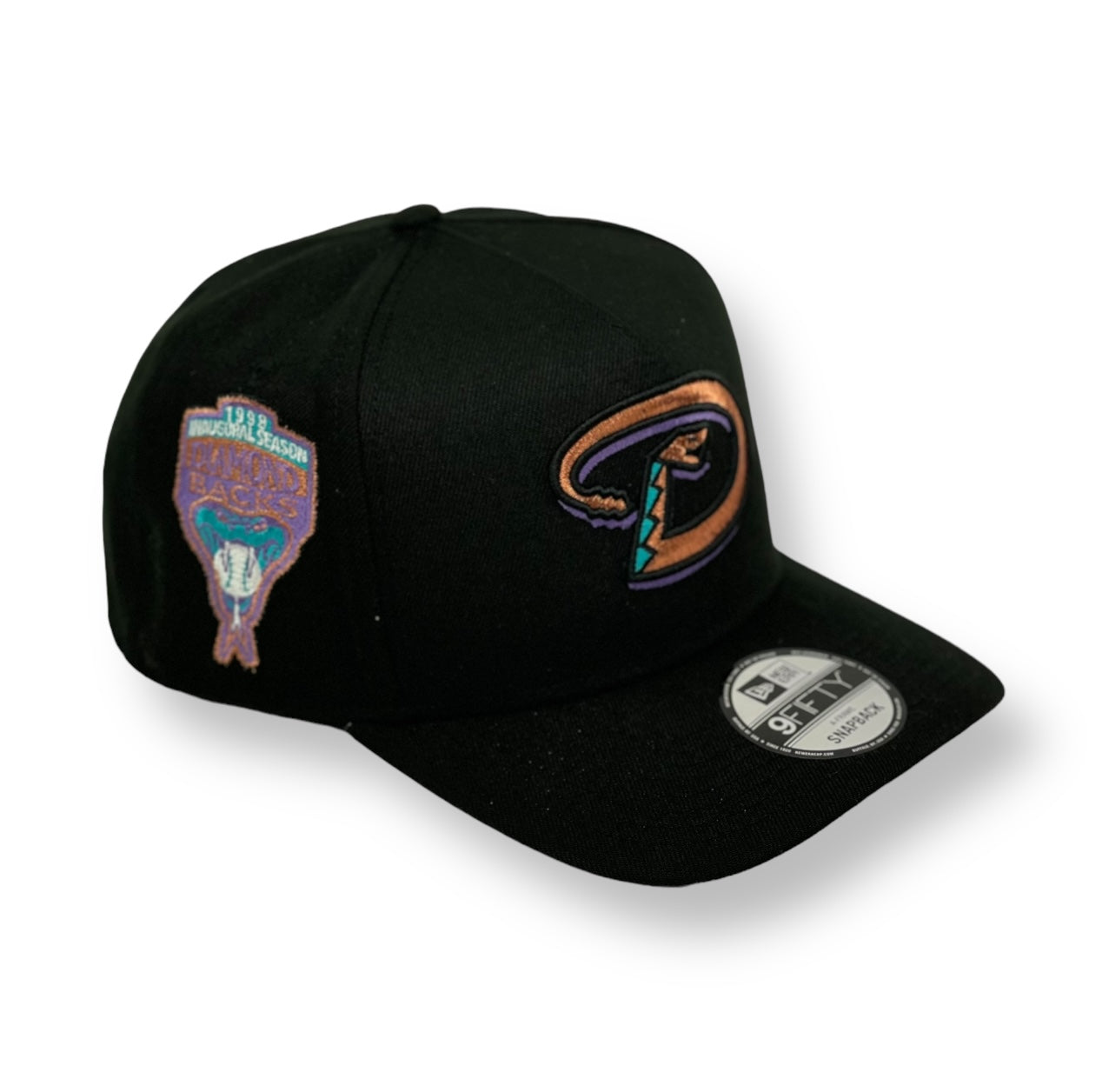 ARIZONA DIAMONDBACKS (1998 INAUGURAL) AFRAME 9FIFTY NEW ERA SNAPBACK