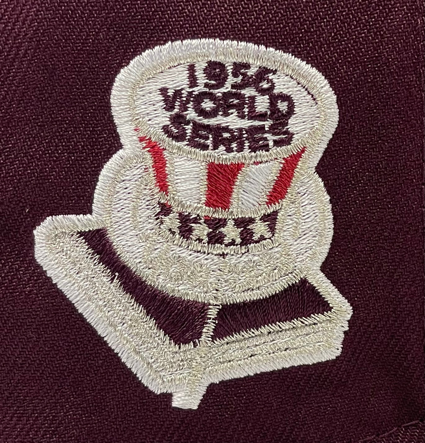 NEW YORK YANKEES (MAROON) "1956 WORLDSERIES" NEW ERA 59FIFTY FITTED