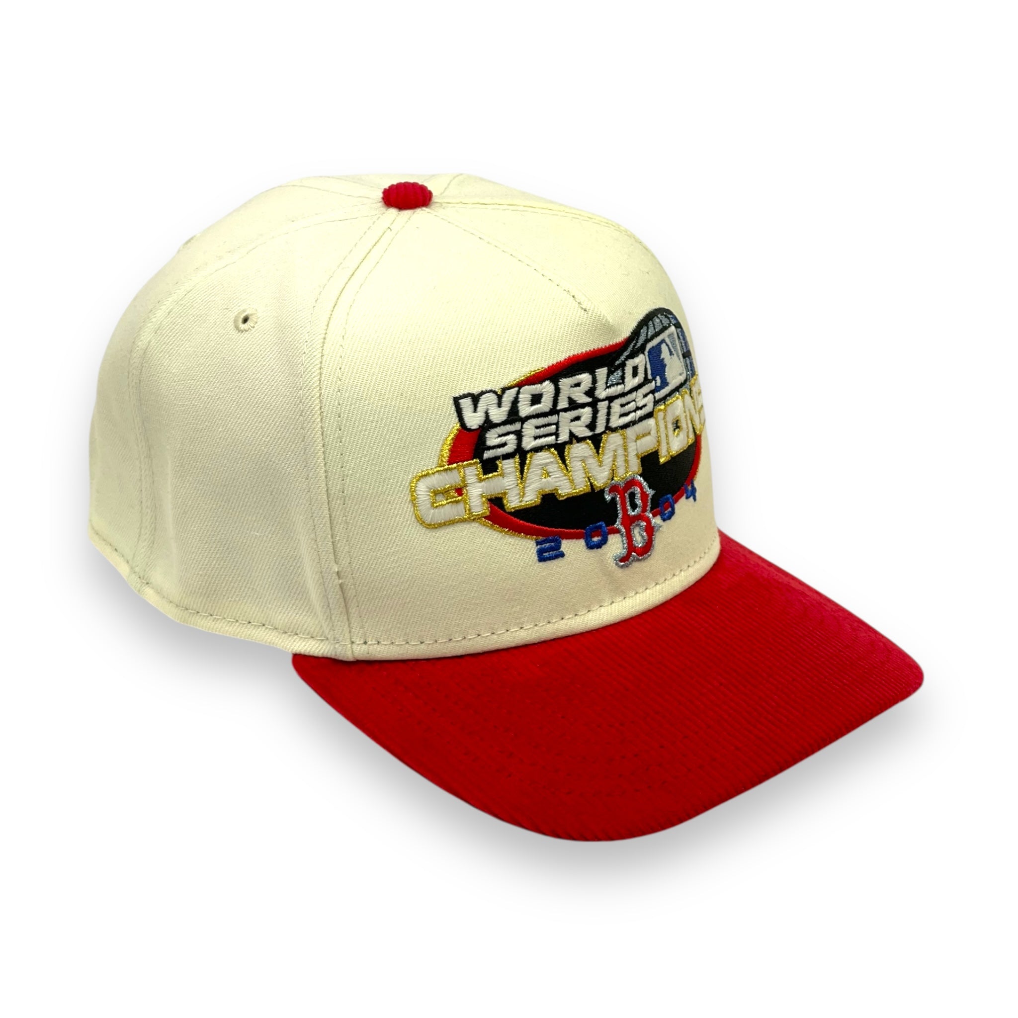 BOSTON REDSOX (OFF-WHITE) (2005 WORLD SERIES) "9FIFTY AFRAME" NEW ERA SNAPBACK
