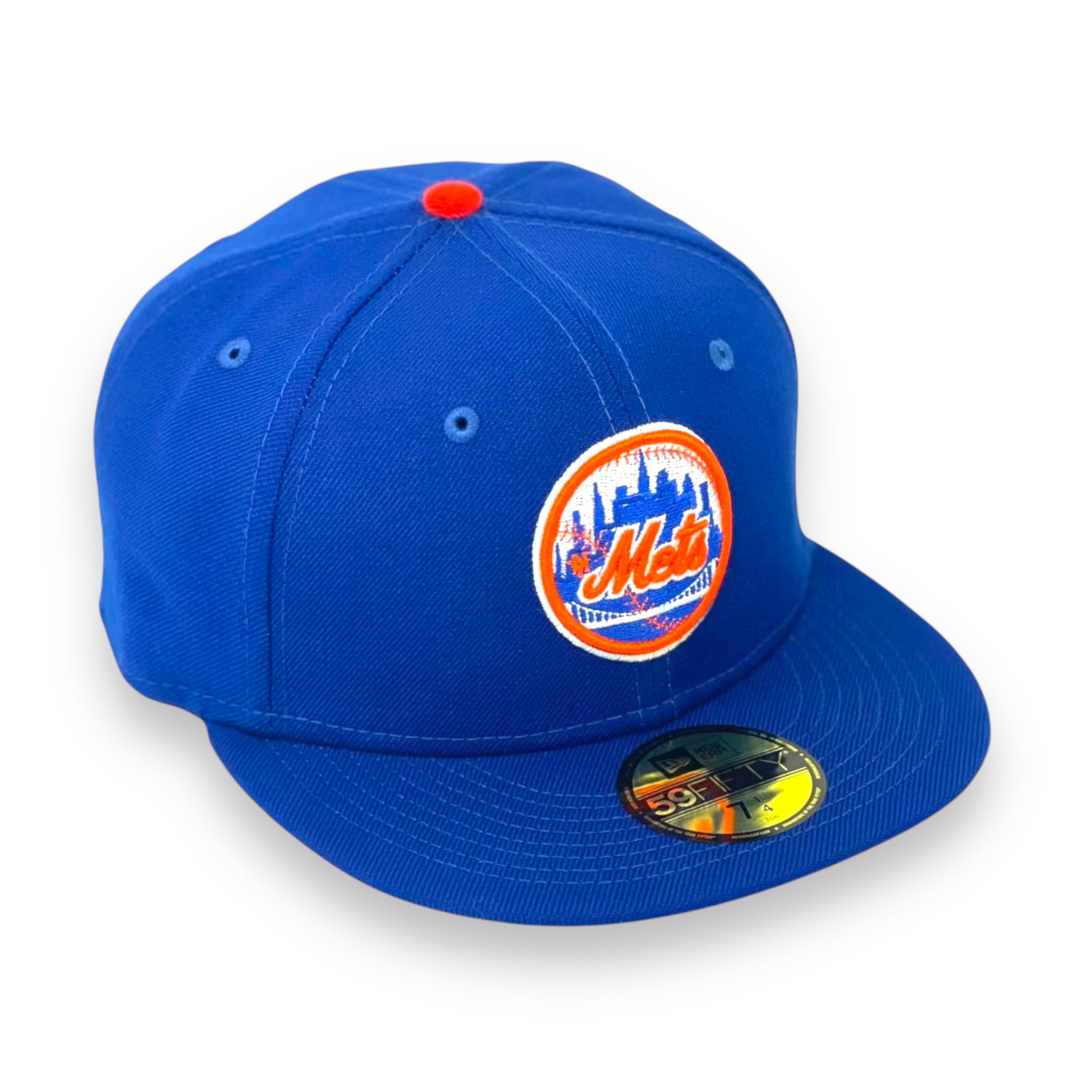 NEW YORK METS (ROYAL) "CITY LOGO" NEW ERA 59FIFTY FITTED