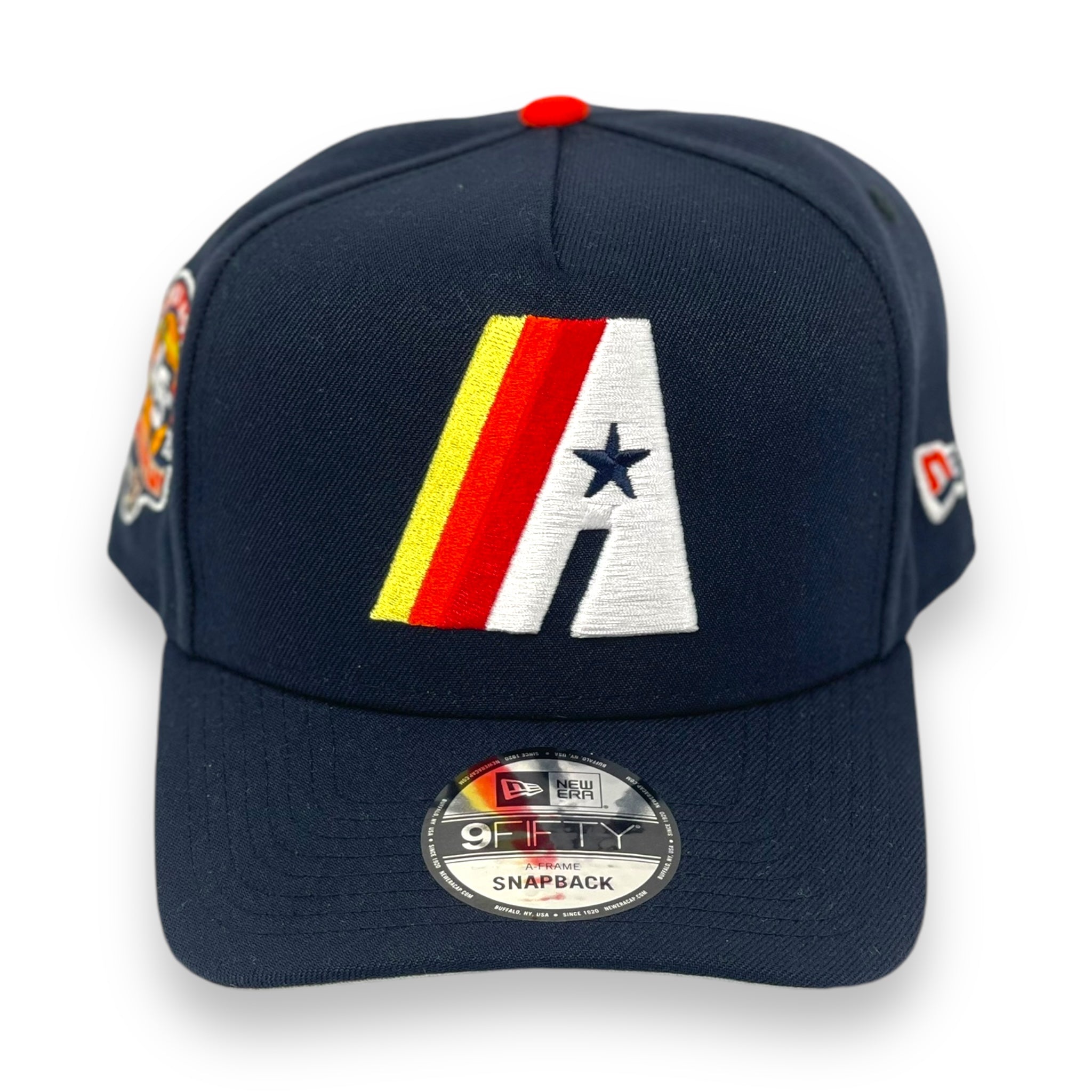 HOUSTON ASTROS (NAVY) (45TH ANN) "9FIFTY AFRAME" NEW ERA SNAPBACK