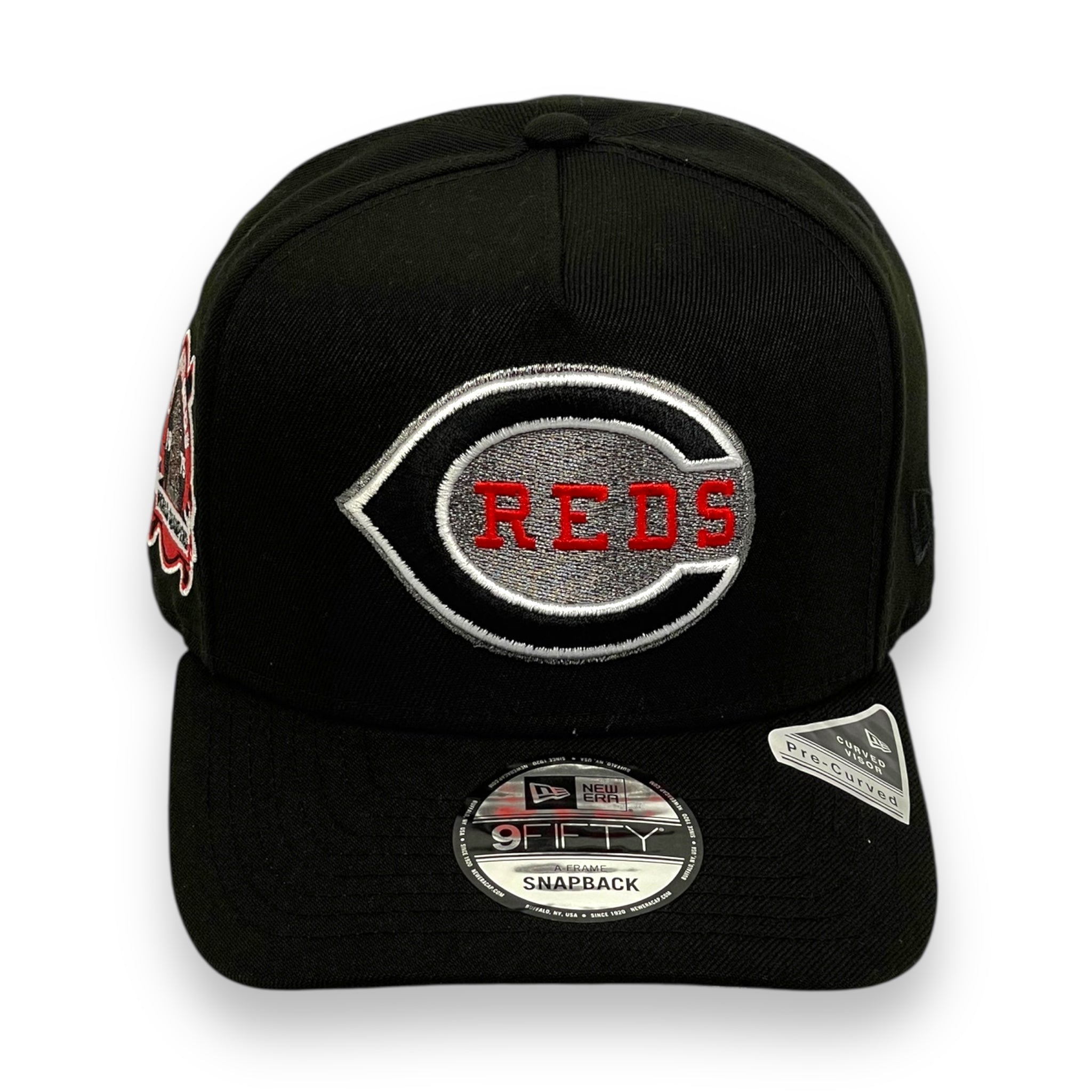 CINCINNATI REDS (BLACK)(1975 WS) "9FIFTY AFRAME" NEW ERA SNAPBACK