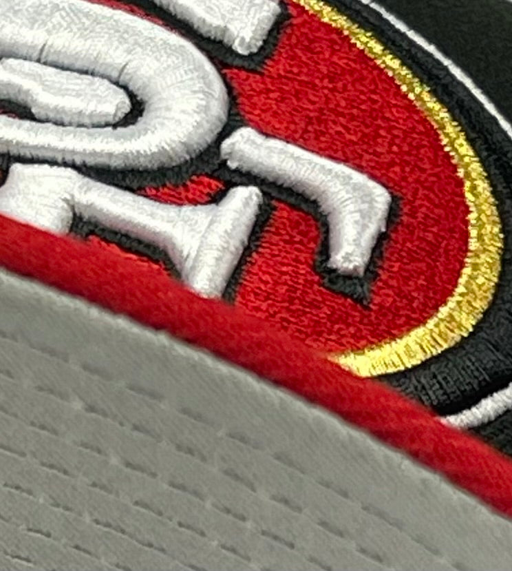 SAN FRANCISCO 49ERS (BLACK/RED) "1997 PRO BOWL" NEW ERA 59FIFTY FITTED