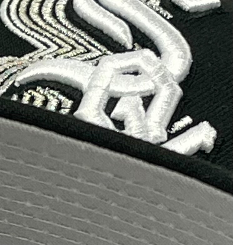 CHICAGO WHITESOX (BLACK) "10TH ANN OF 2005 WS CHAMPS" NEW ERA 59FIFTY FITTED