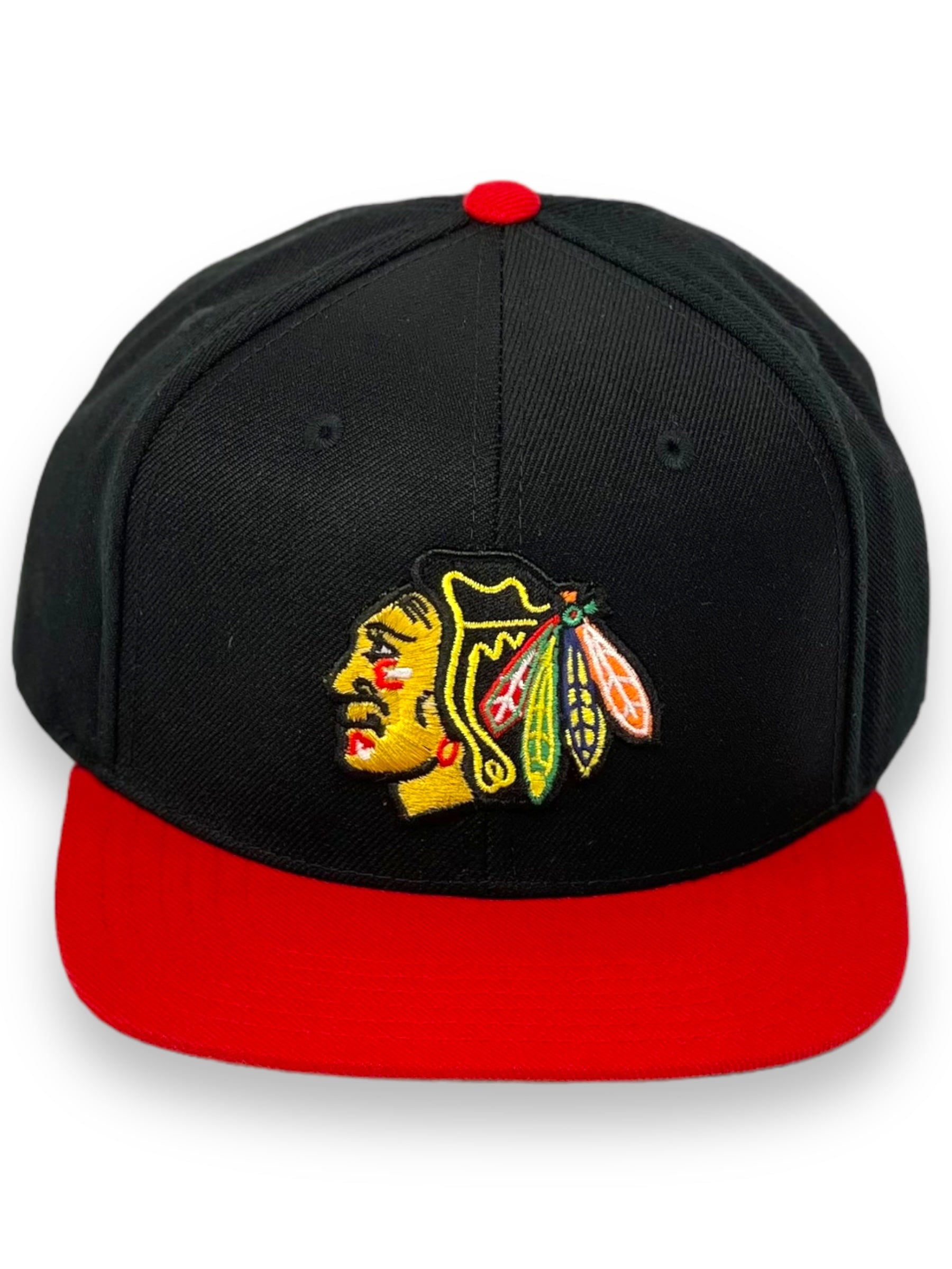 AMERICAN NEEDLE CHICAGO BLACKHAWKS (BLACK/RED) SNAPBACK