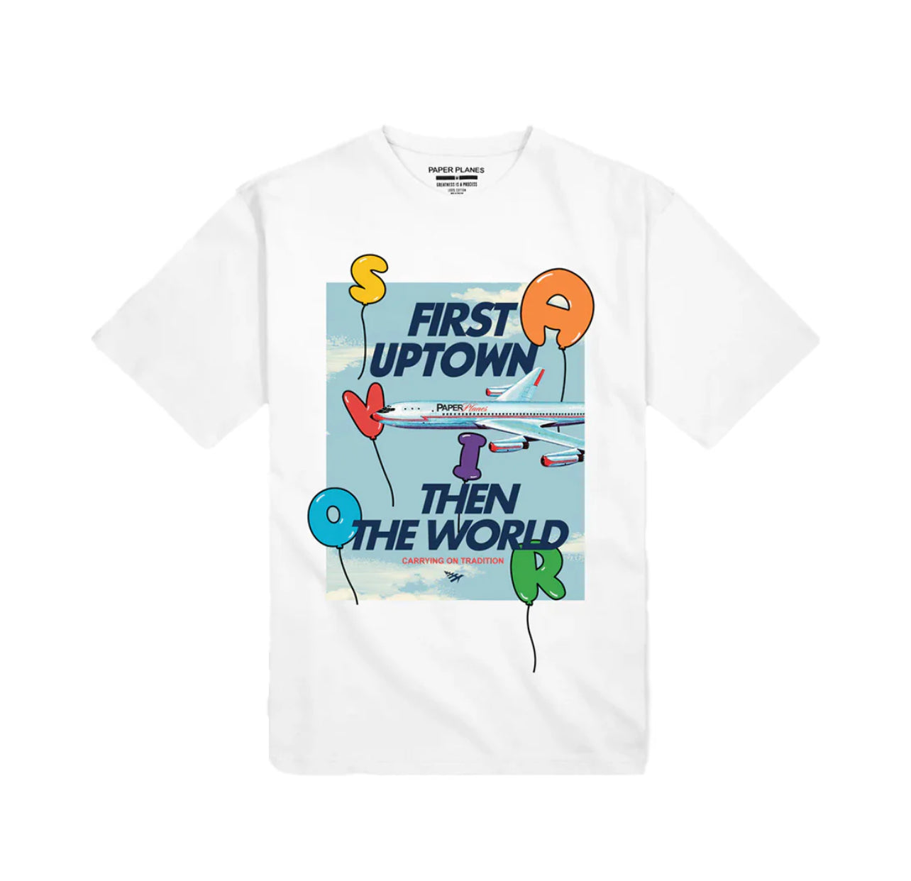 PAPER PLANES JAE TIPS X PAPER PLANES SAVIOR TEE