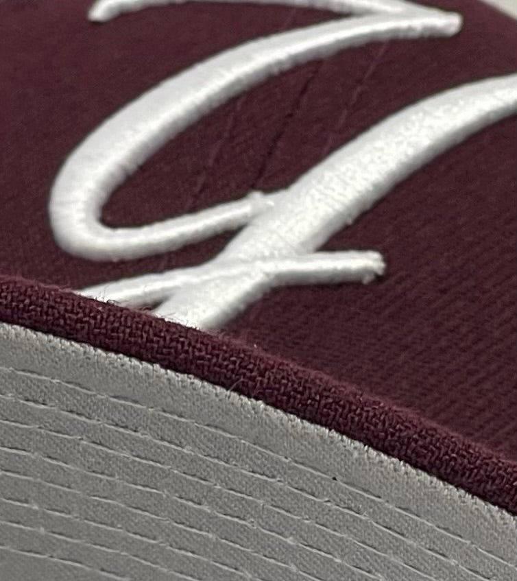 NEW YORK YANKEES (MAROON) "1956 WORLDSERIES" NEW ERA 59FIFTY FITTED