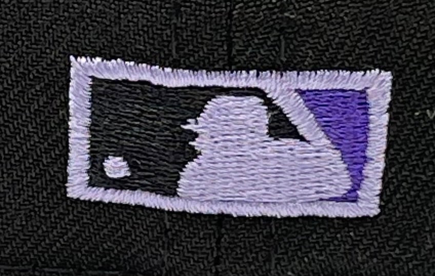 BALTIMORE ORIOLES (BLACK/PURPLE) (50TH ANN) "1954-2004" NEW ERA 59FIFTY FITTED