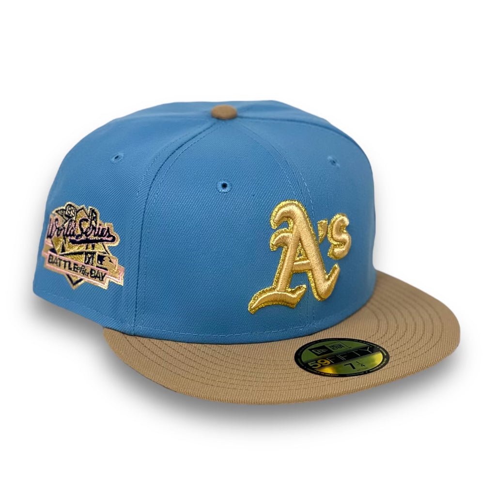 OAKLAND ATHLETICS (SKY) (1989 WS "BATTLE OF THE BAY") NEW ERA 59FIFTY FITTED