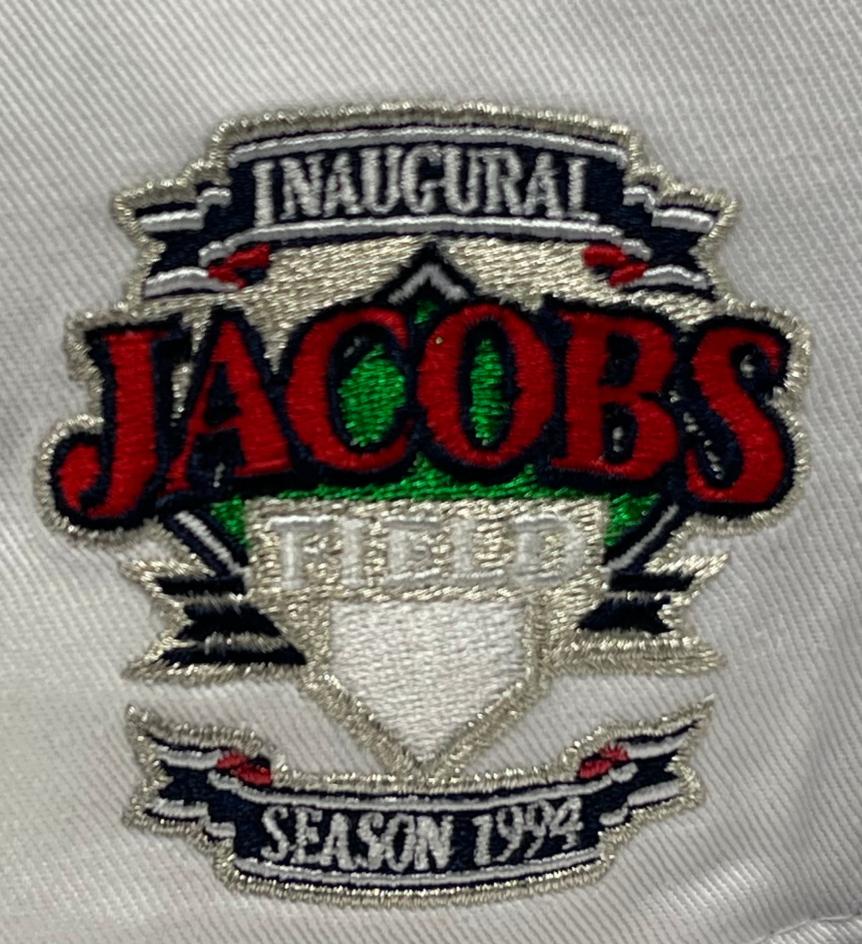 CLEVLAND INDIANS (WHITE) JACOBS FIELD "1994 INAUGURAL" NEW ERA 59FIFTY FITTED