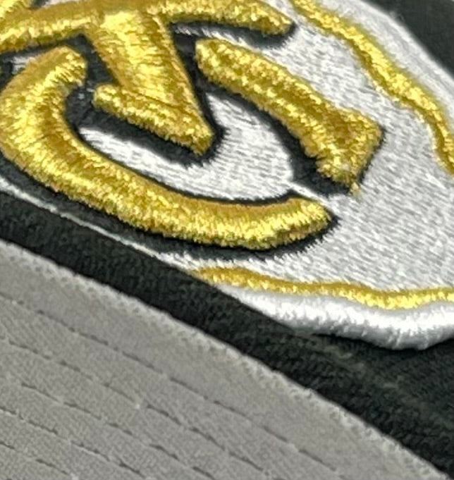 KANSAS CITY CHIEFS (BLACK/GOLD) "60TH ANN" NEW ERA 59FIFTY FITTED