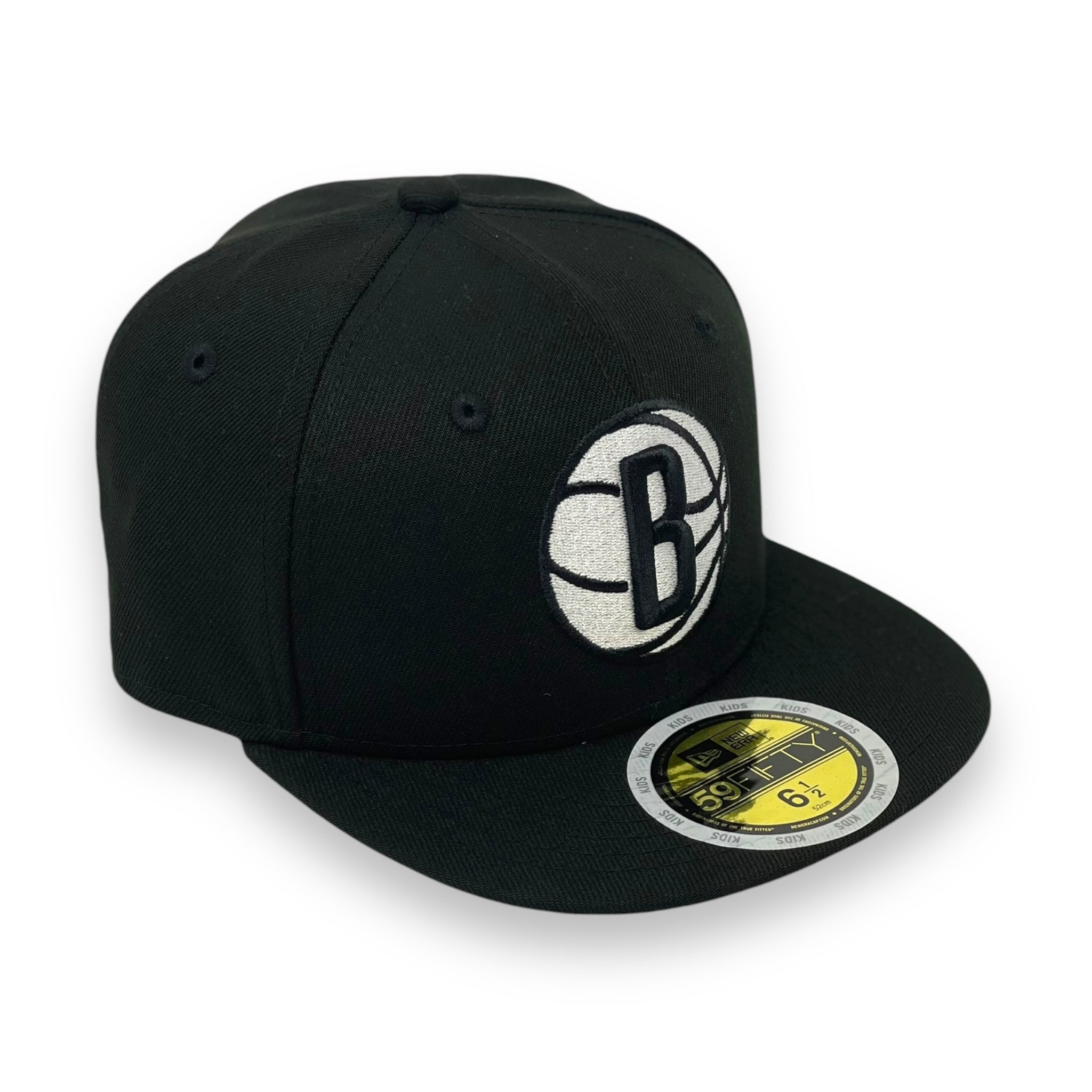 "KIDS" BROOKLYN NETS NEW ERA 59FIFTY FITTED